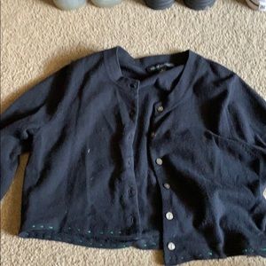 Cropped banana republic sweater